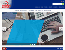Tablet Screenshot of giacat.com.vn